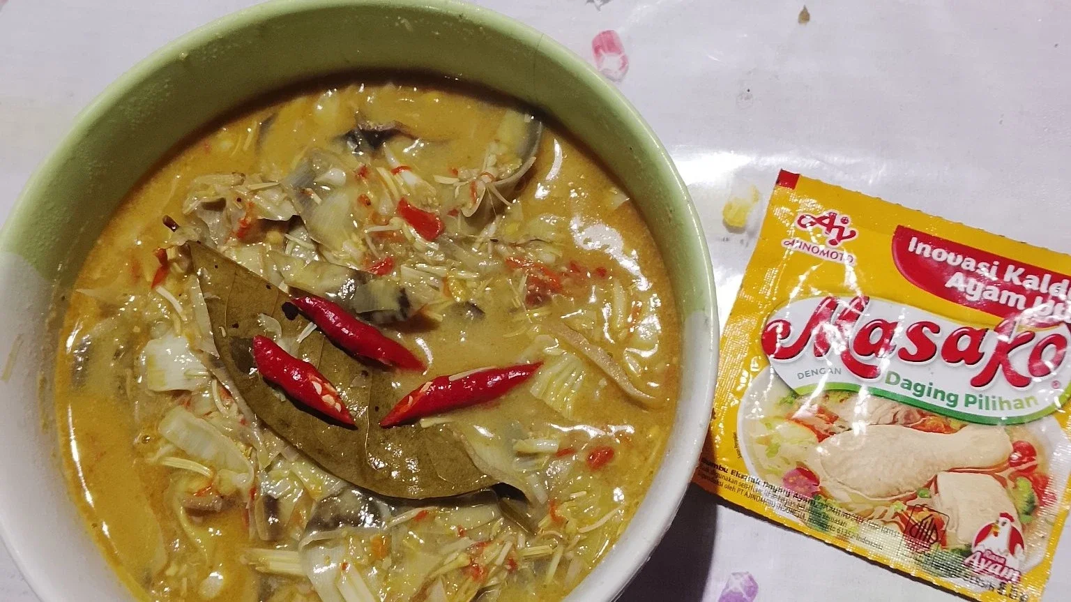 Pecak jantung pisang kepok