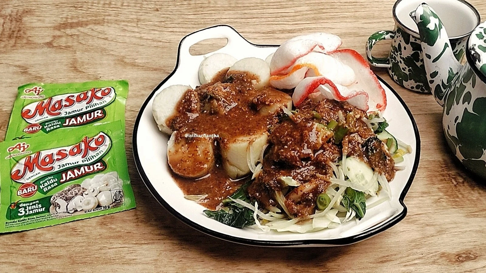 Pecal Lontong Sayur ala MASAKO®