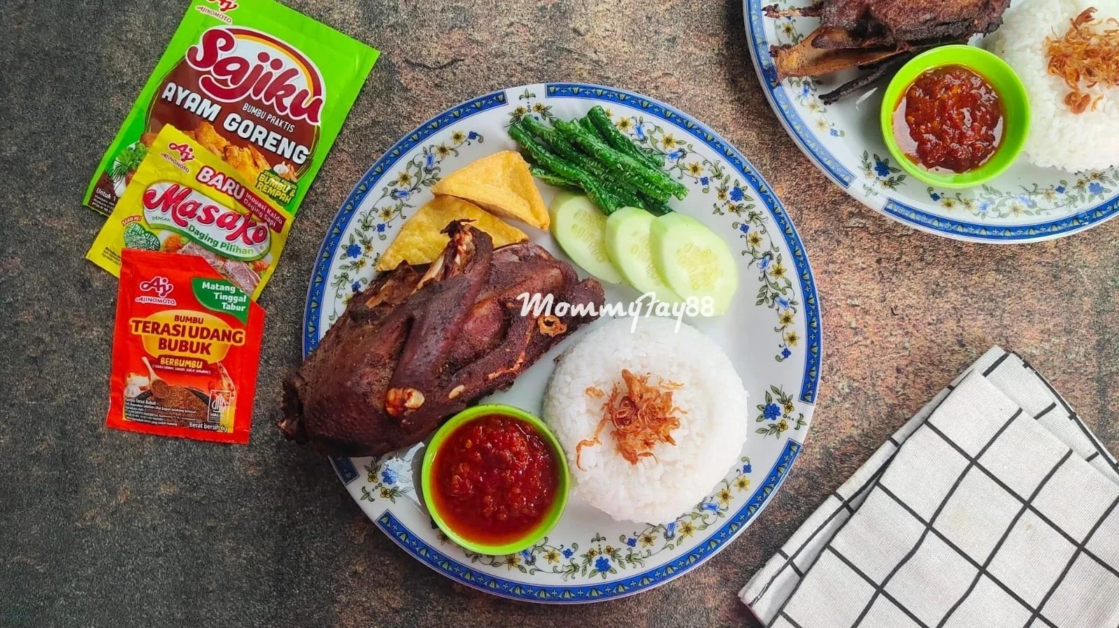 Pecel Bebek Favorit Keluarga #MasakanPenuhCinta