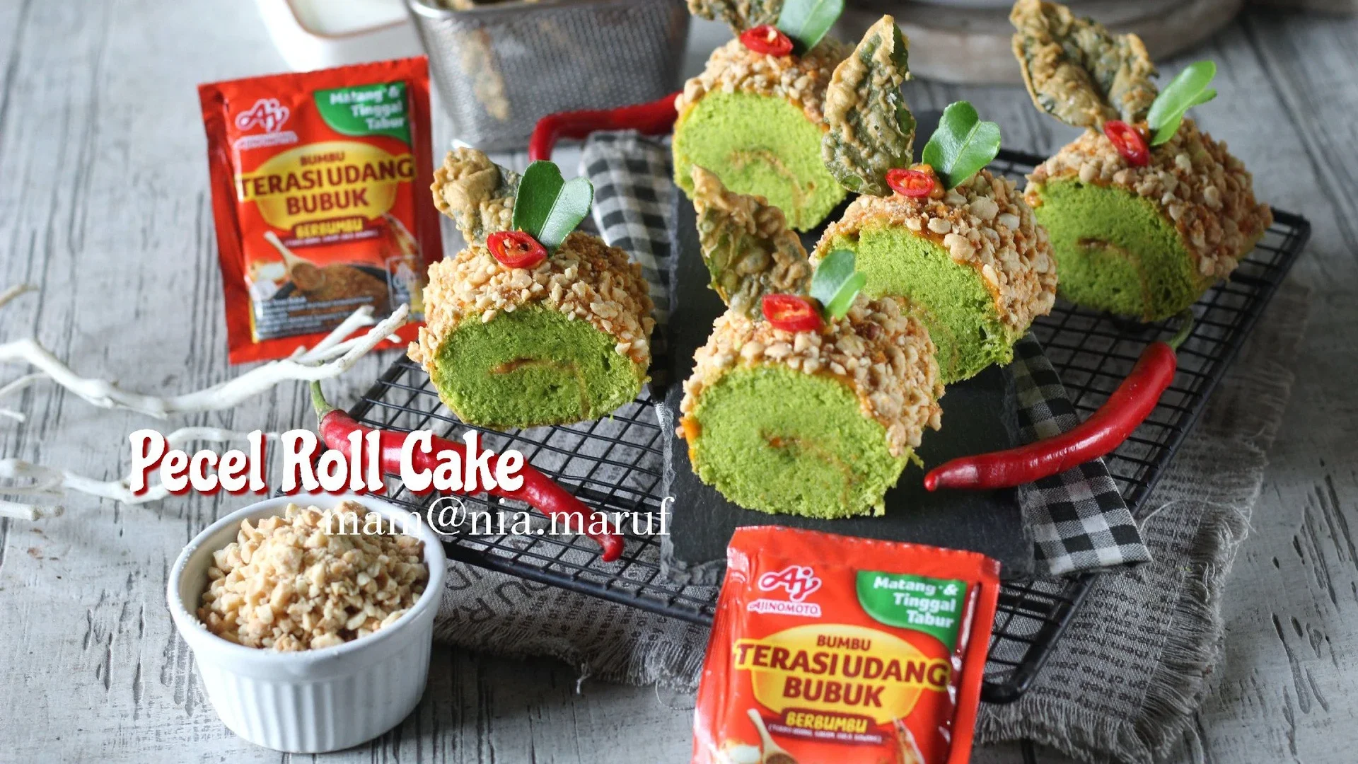 Pecel Roll Cake #NikmatTanpaDrama