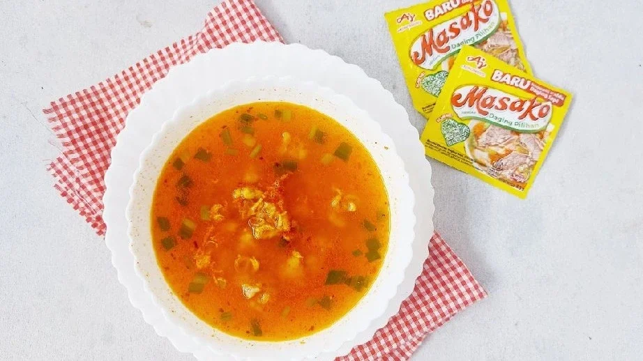 Pentol kriwil kuah pedas