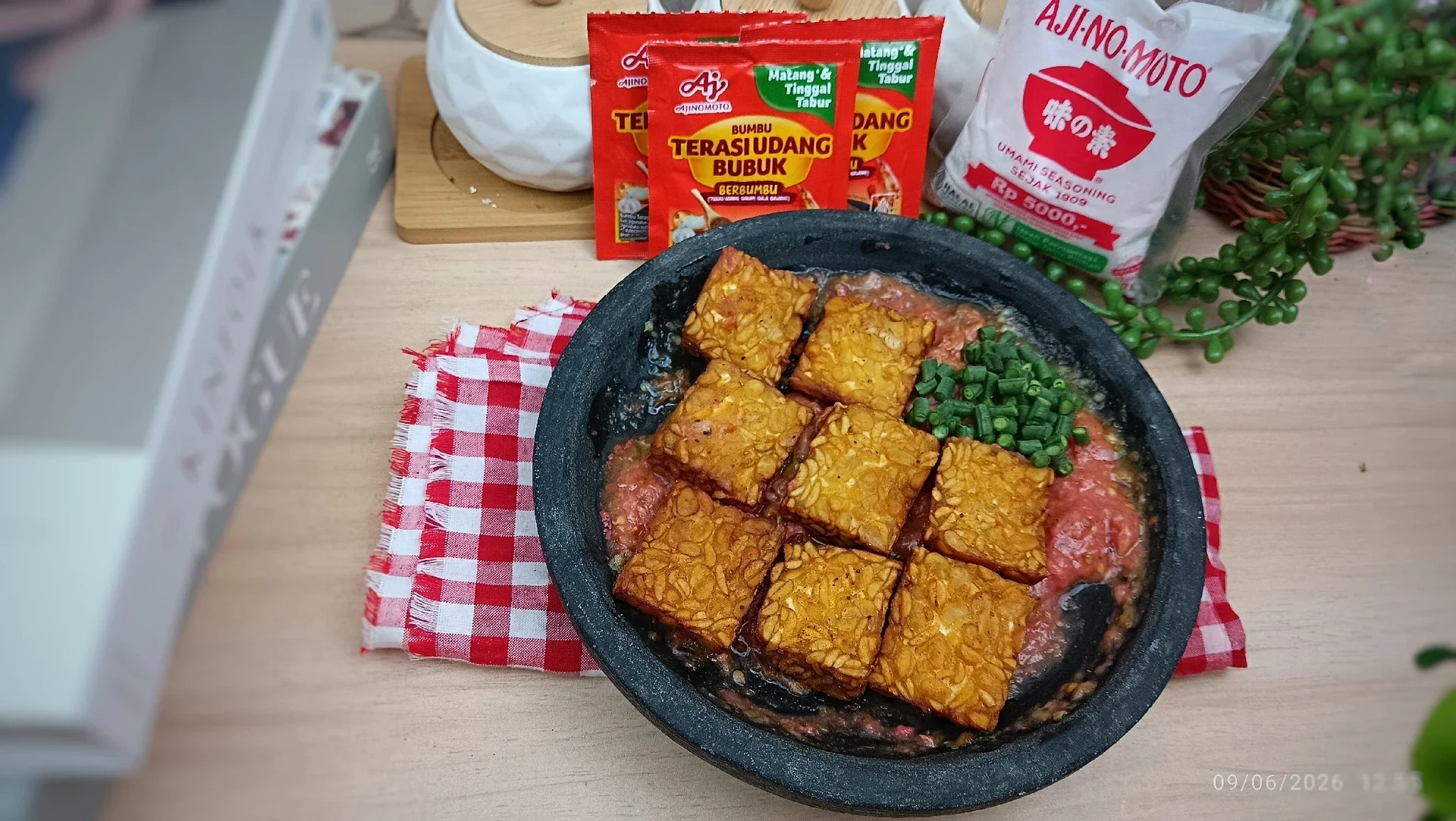 Penyet Tempe Sambal Terasi