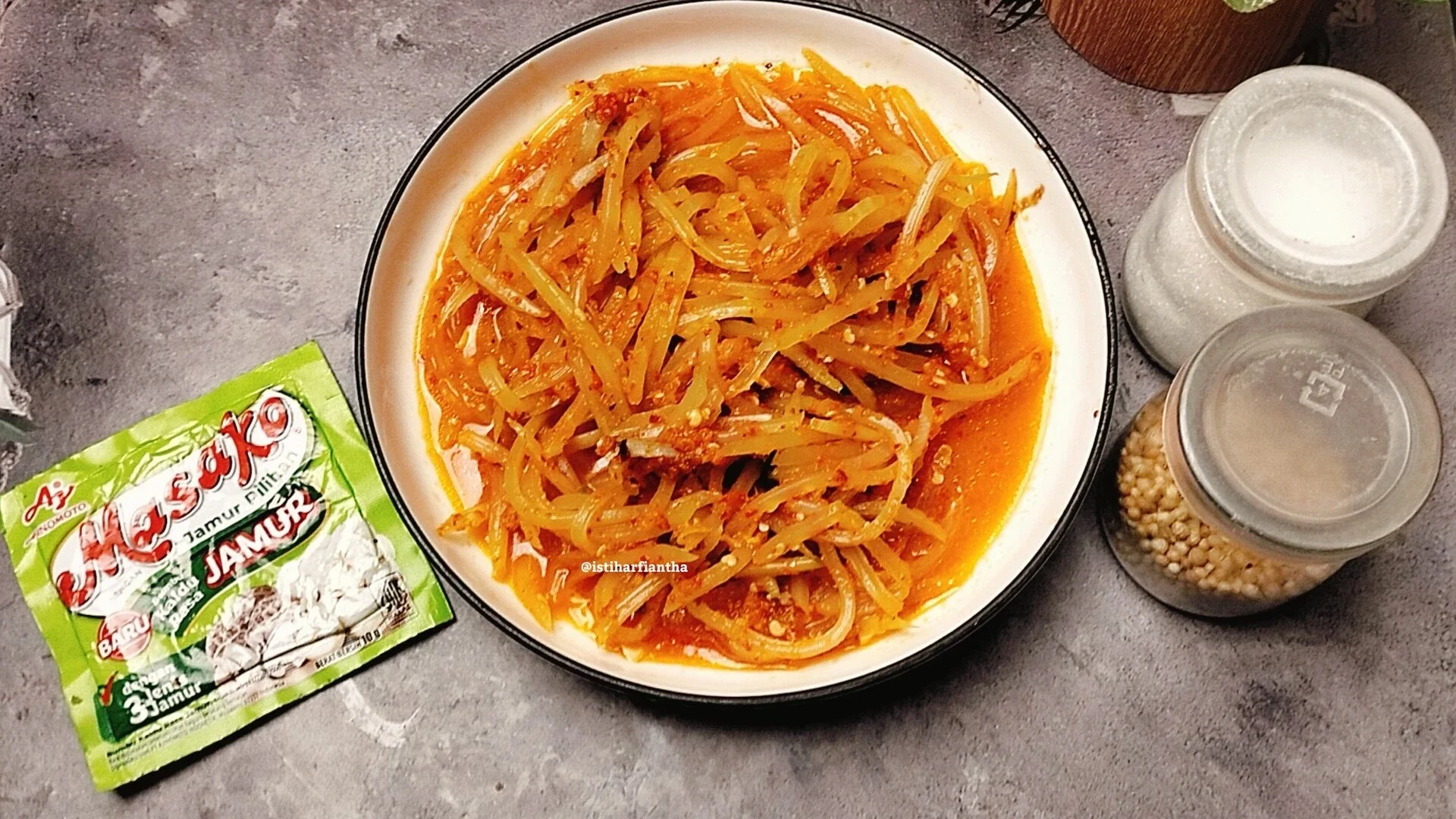Pepaya Muda Parut Tumis Pedas ala MASAKO®