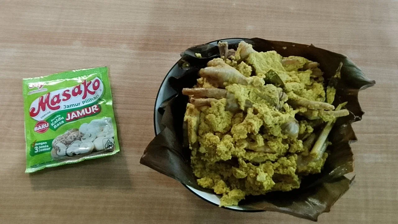 Pepes Ceker Ayam 