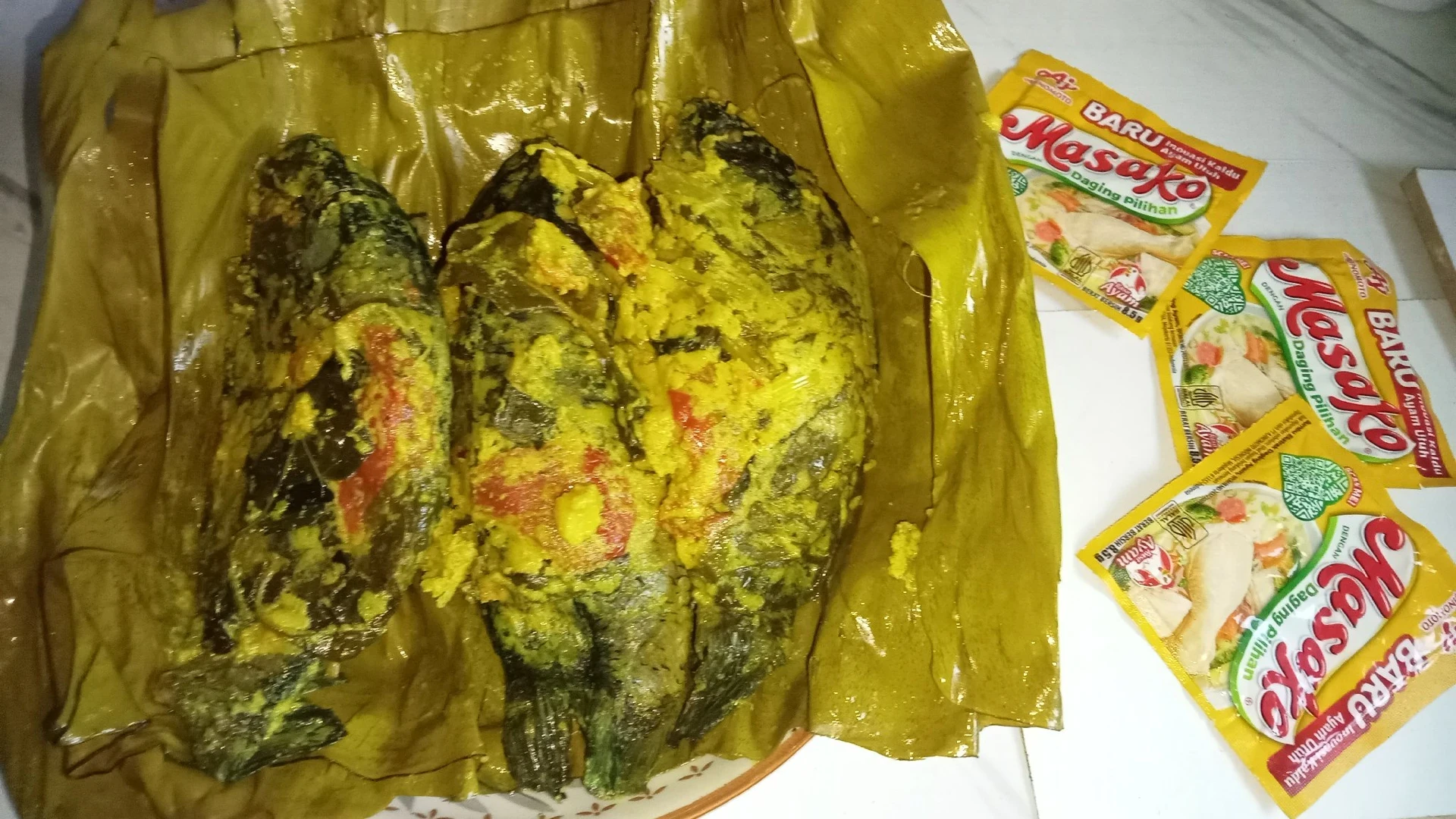 pepes ikan mas ala Masako ®