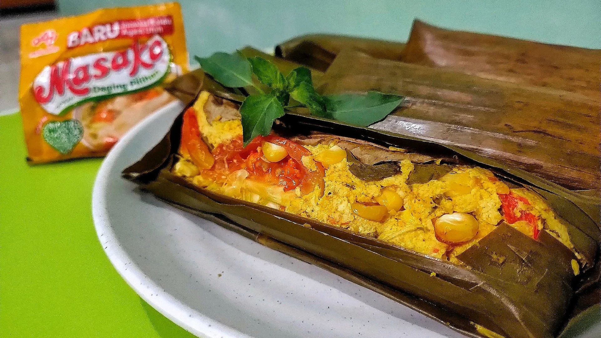 Pepes Tahu Jagung #JagungUmami