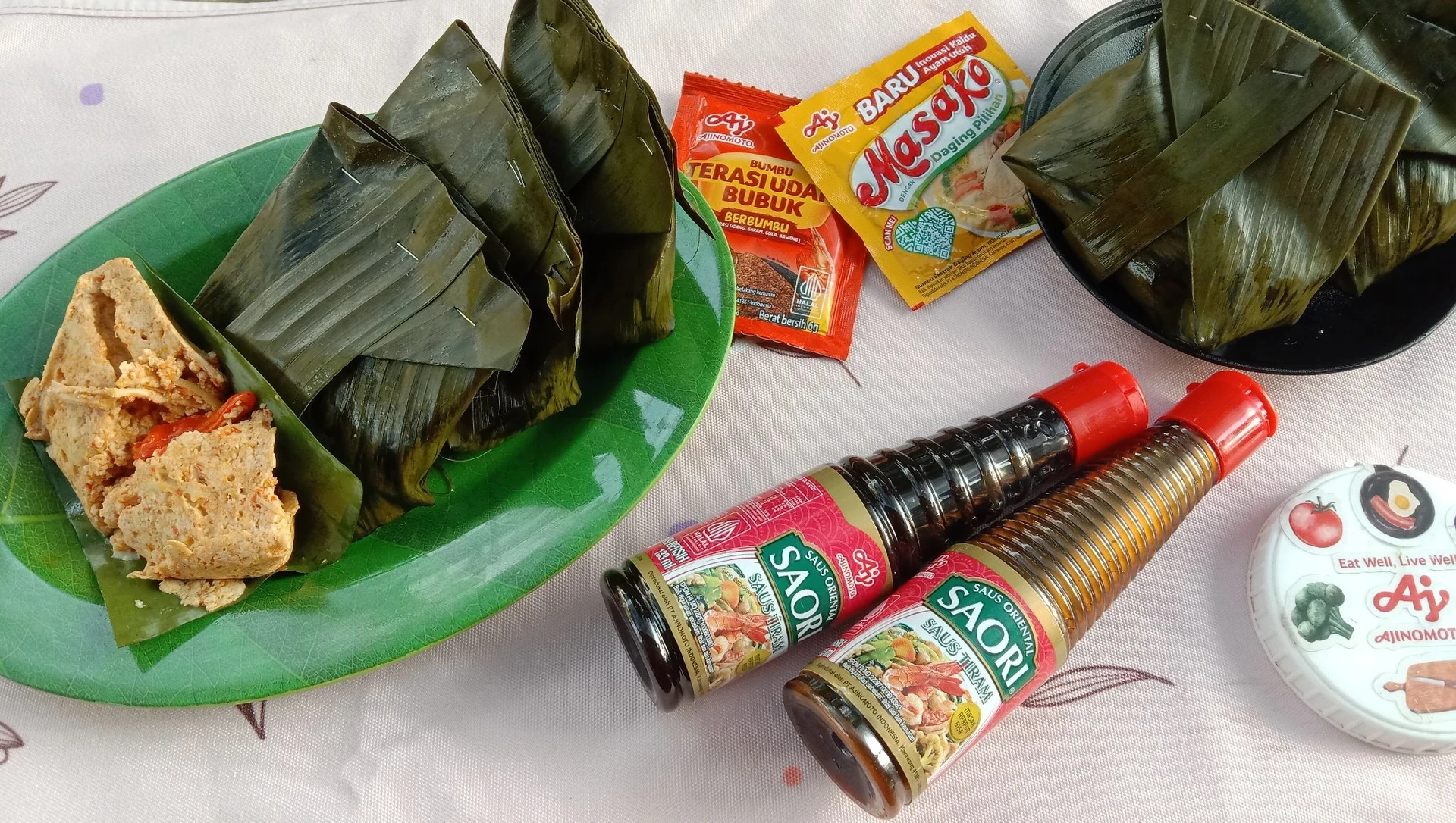 Pepes Tahu Telur Ayam Suwir #SejutaRasaLezatSAORI
