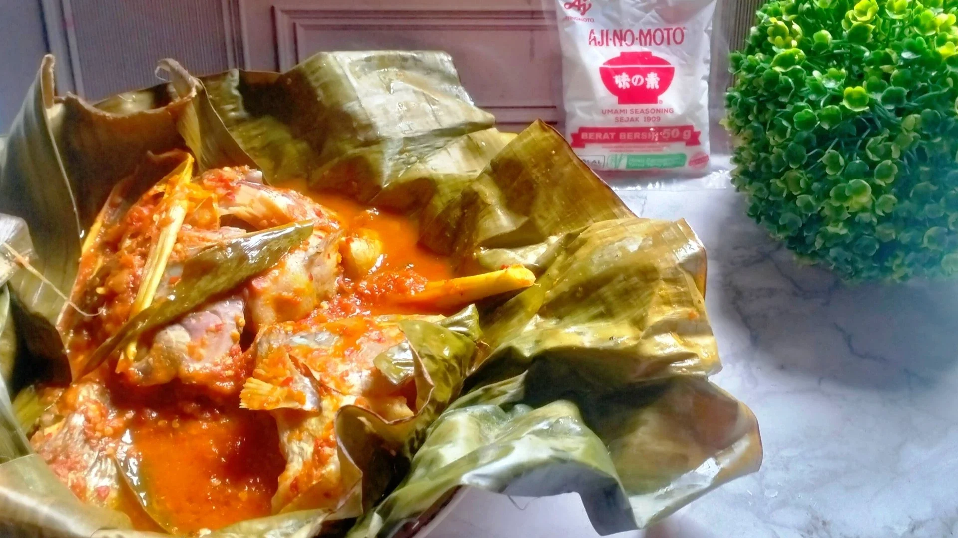 Pepes Tempoyak Ikan Nila