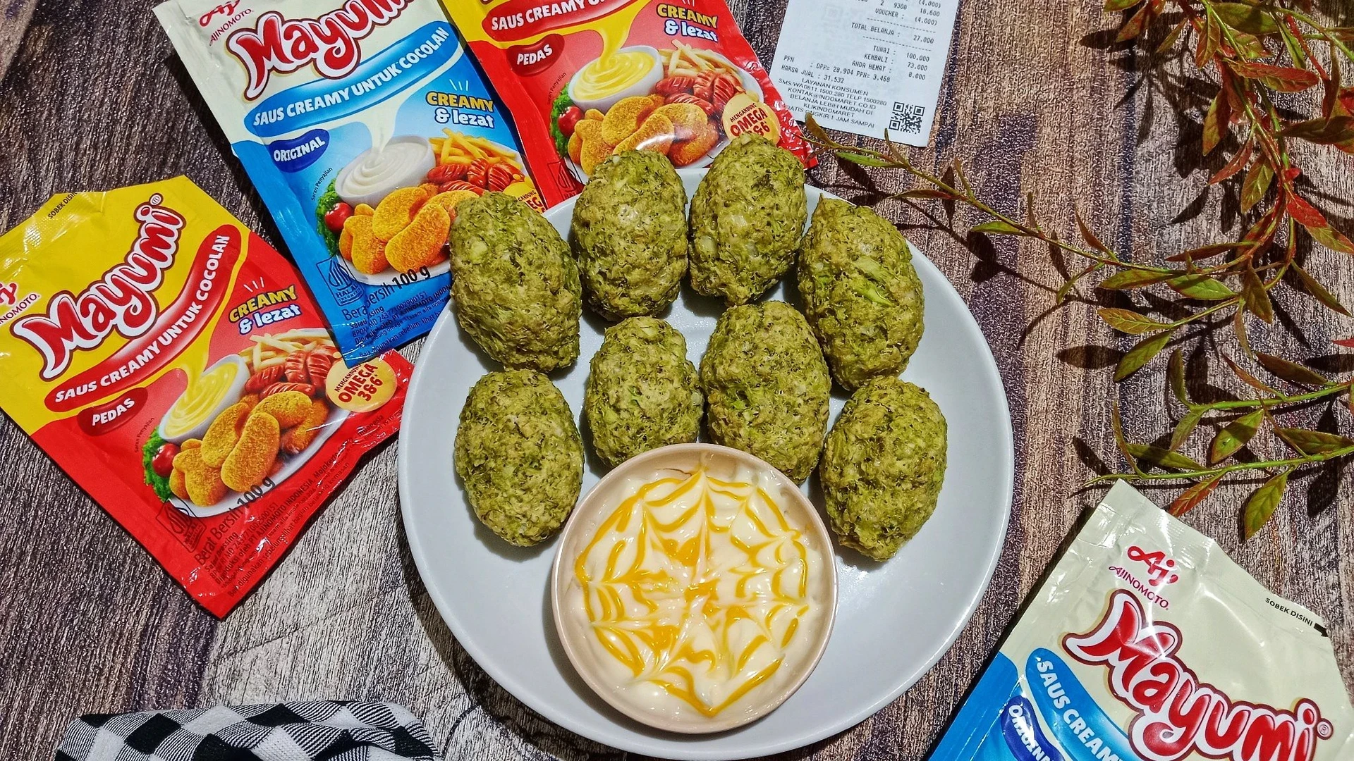 Perkedel Brokoli