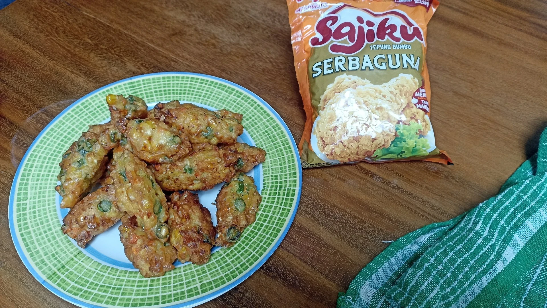 Perkedel Jagung Buncis