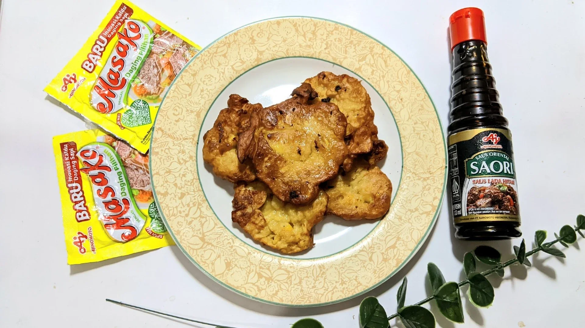 Perkedel Jagung Saori Lada Hitam