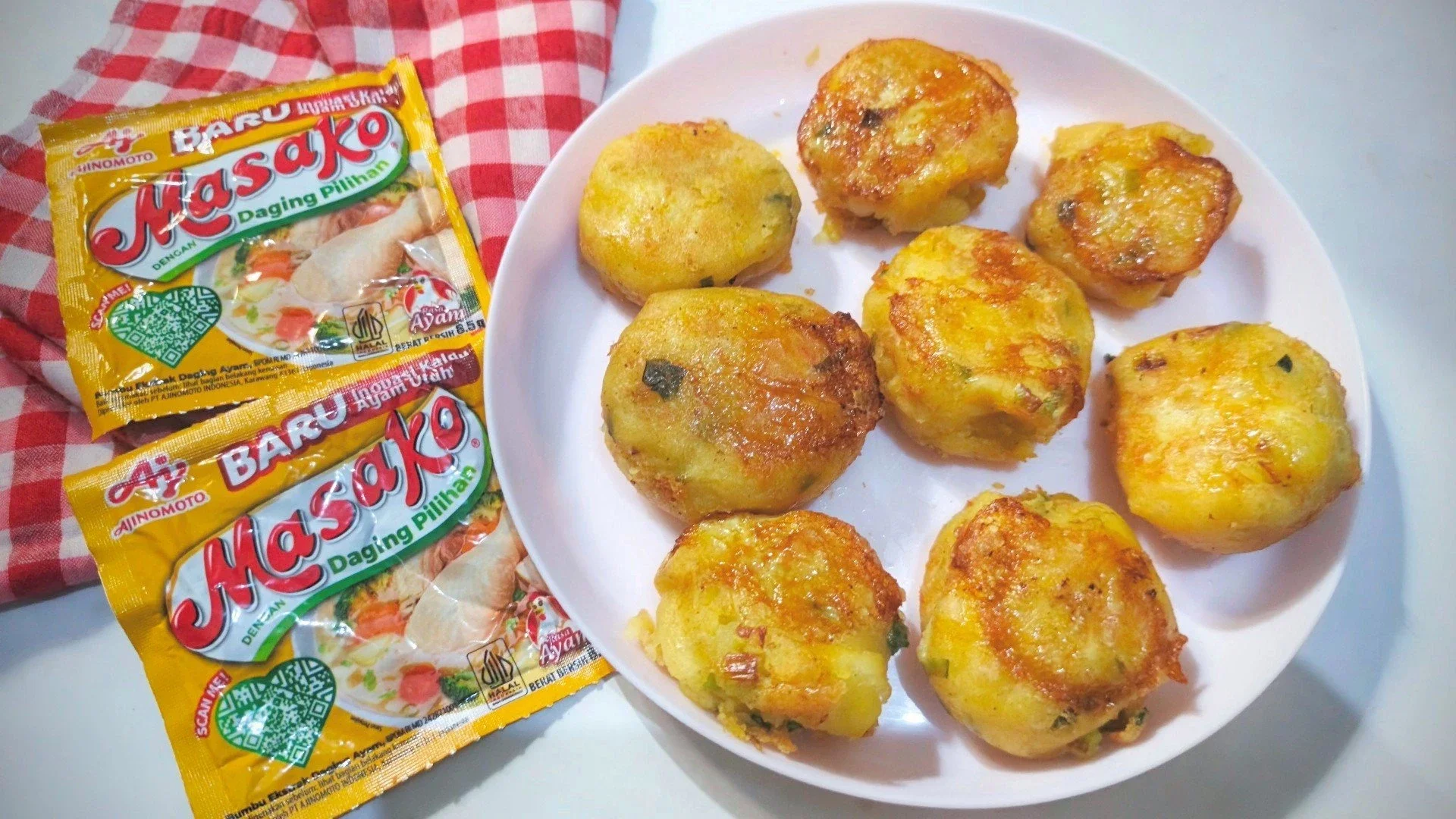 Perkedel kentang ala masako