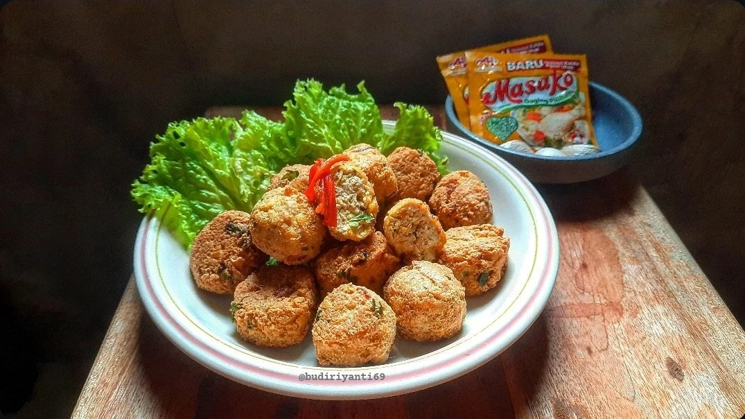 Perkedel Tahu Ala Masako 
