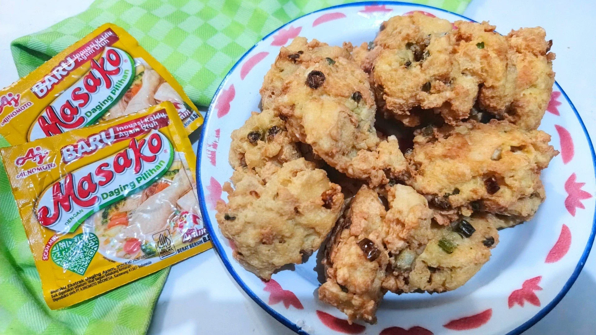 Perkedel tahu ala masako