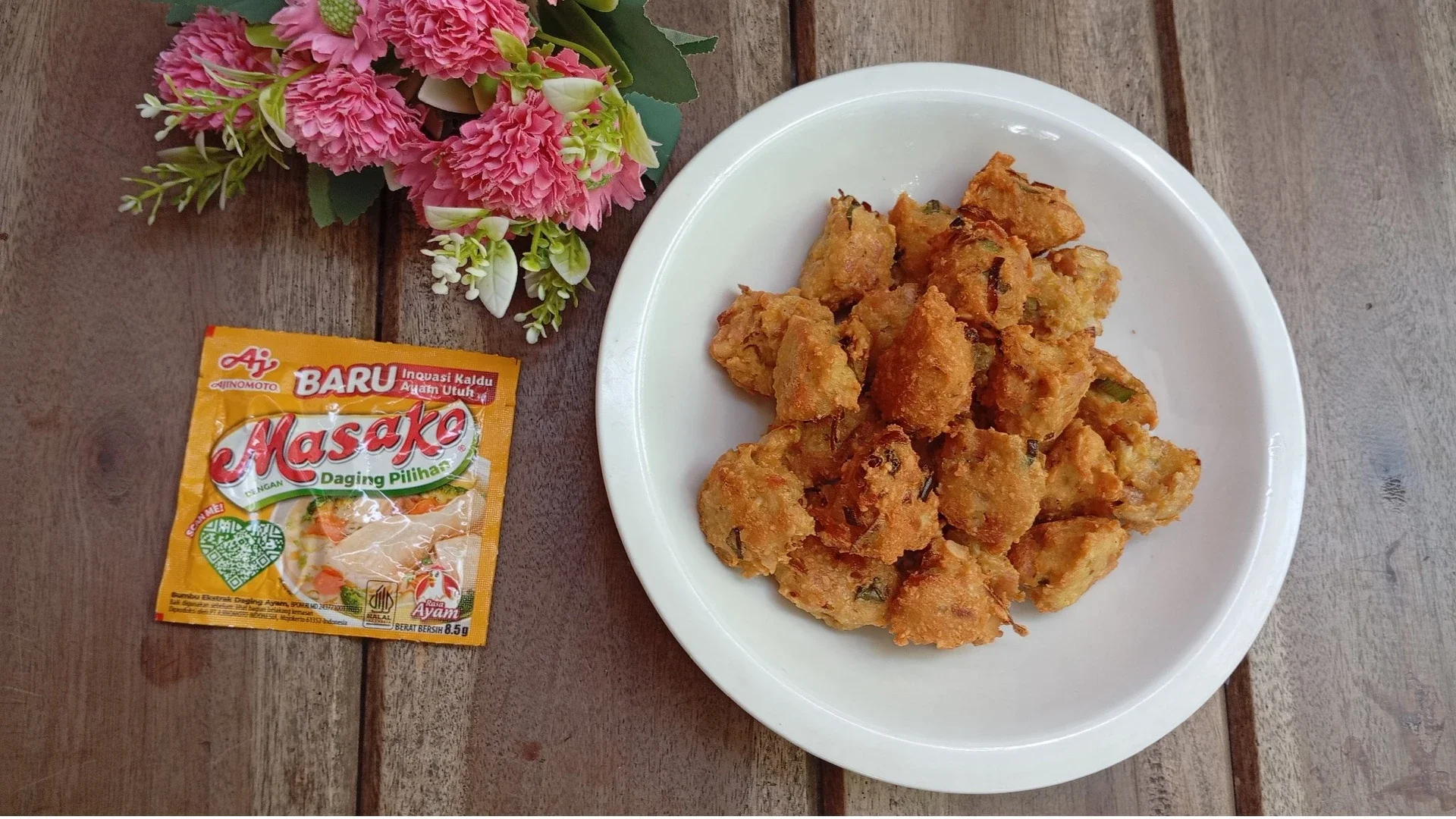 Perkedel Tempe Sosis