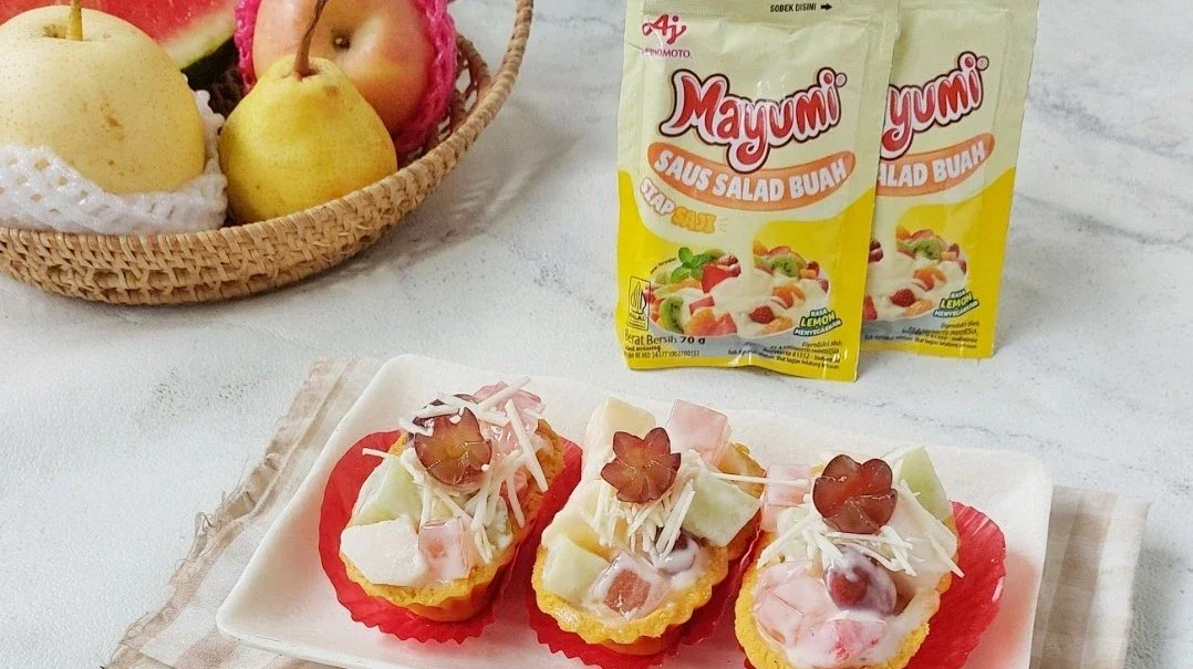 Pie Salad Buah ala Mayumi