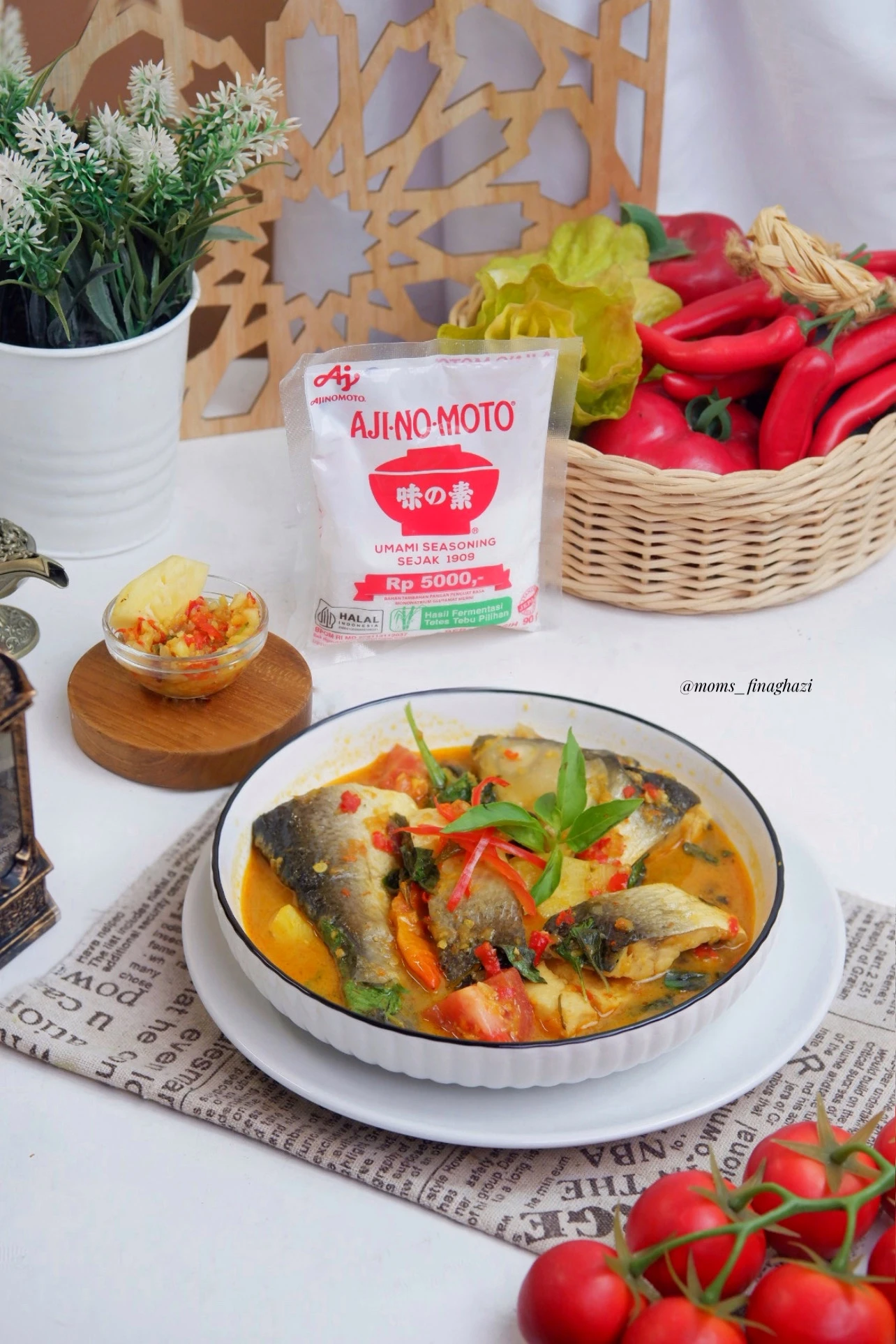 PINDANG BANDENG SAMBAL NANAS ala AJI-NO-MOTO®