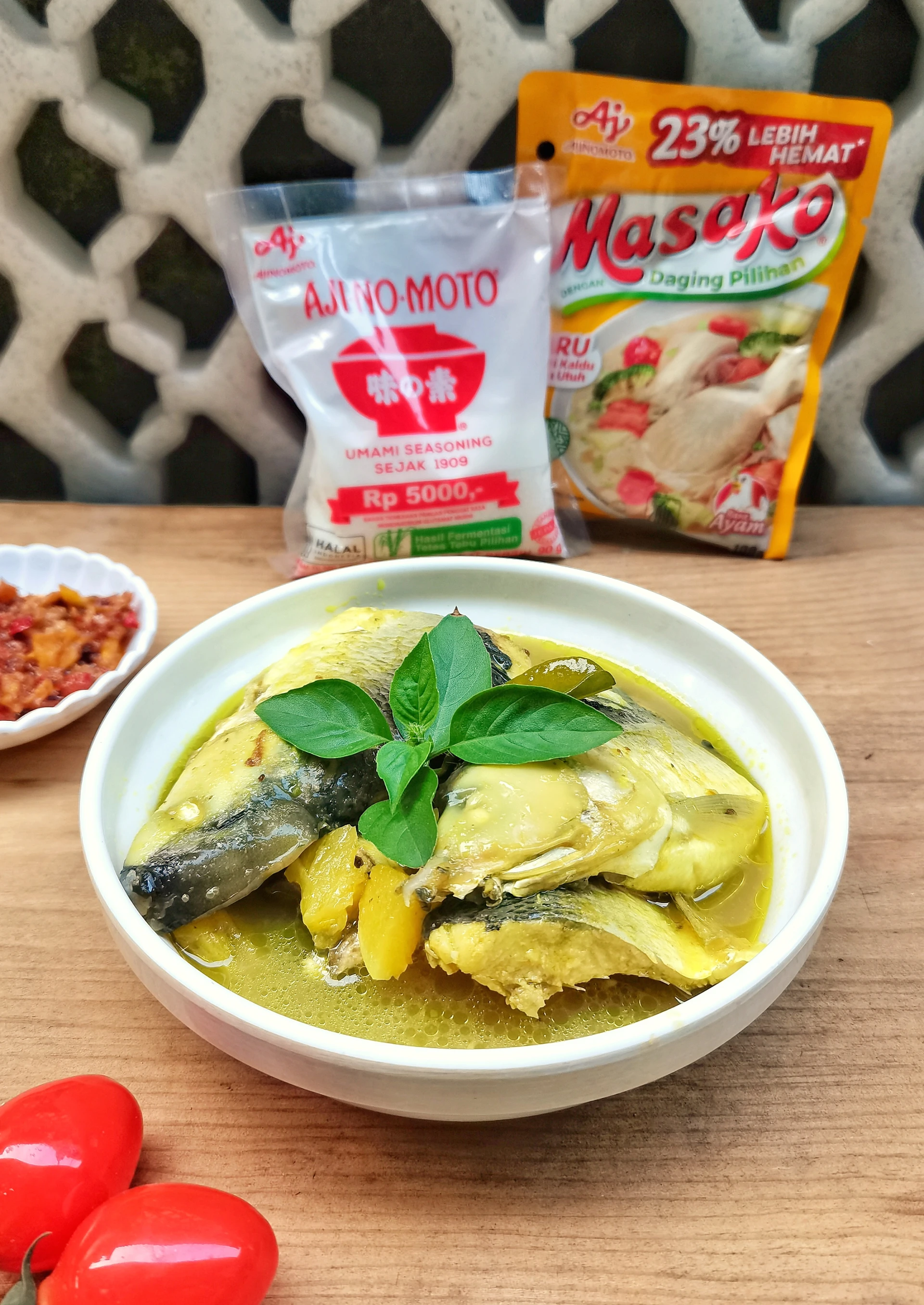 Pindang bandeng sambal nanas