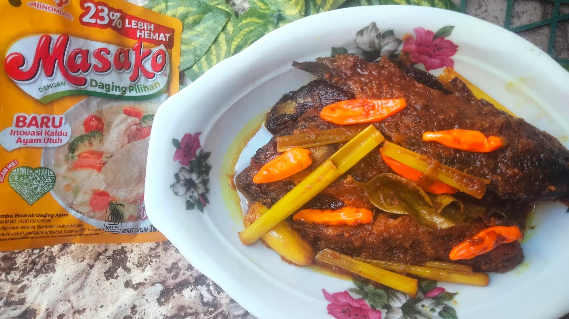 PINDANG IKAN MAS MANIS PEDAS ala MASAKO®