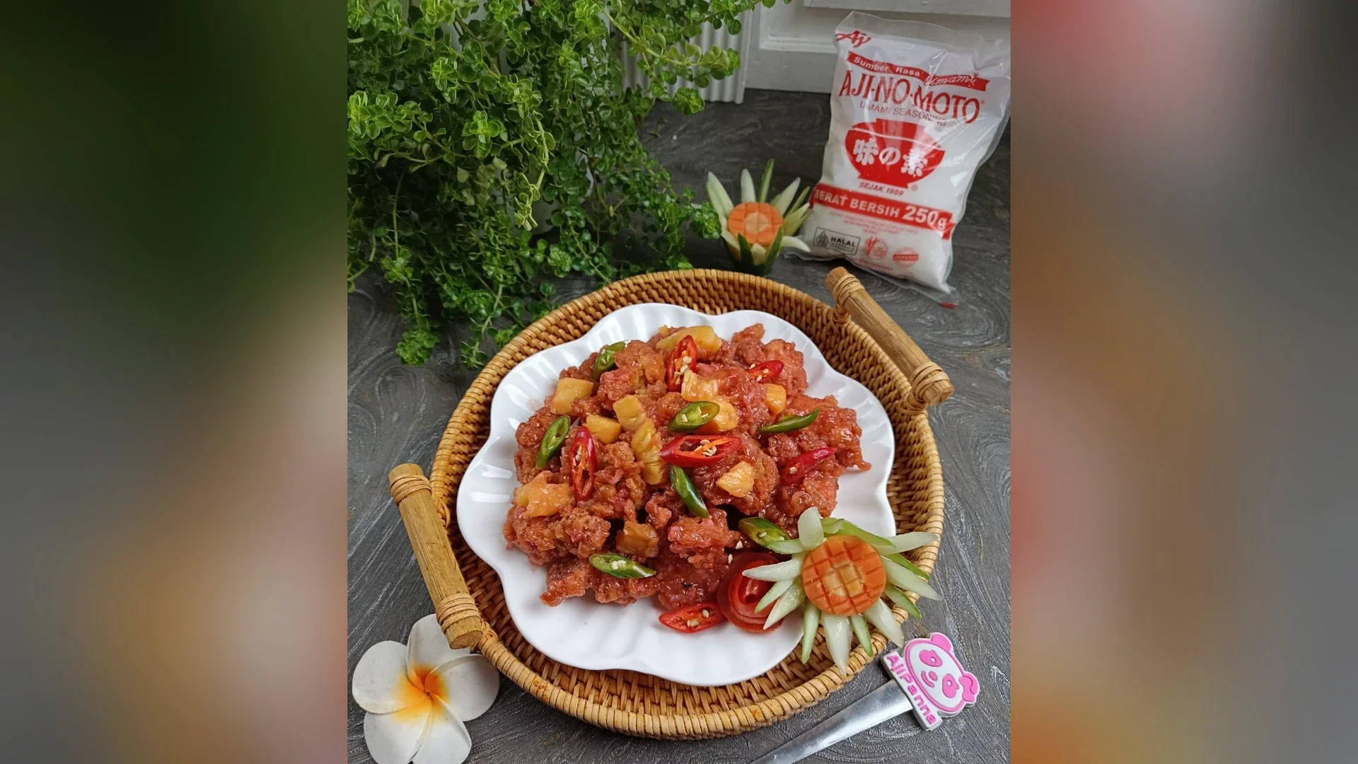 PINEAPPLE CHICKEN ala Ajinomoto
