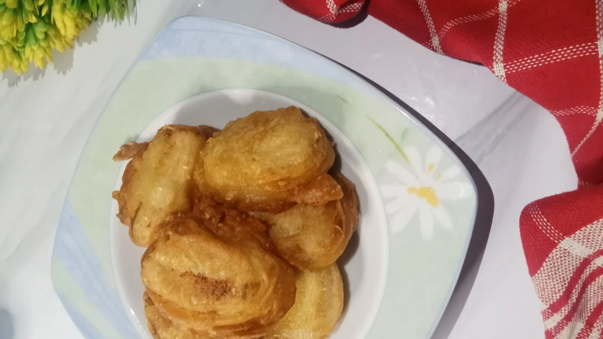 Pisang goreng krispi ala Ajinomoto 