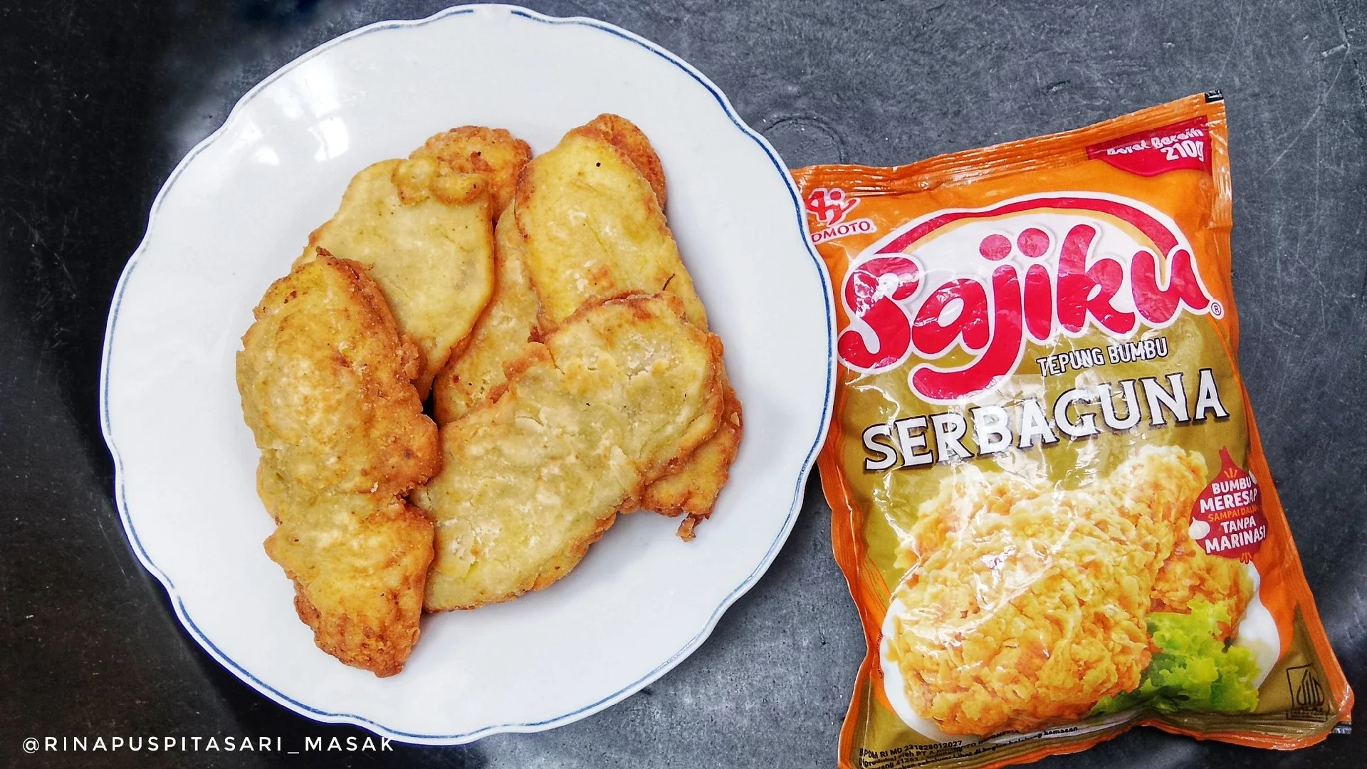 Pisang Goreng Kriwil Gurih ala Sajiku®