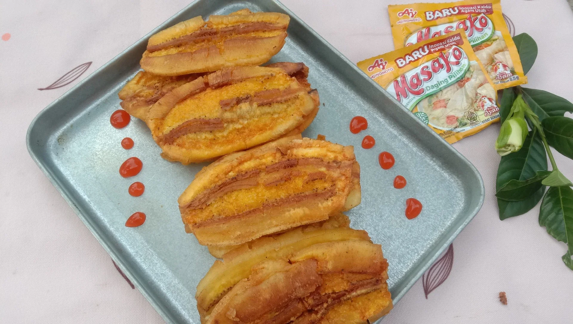 Pisang Kepok Geprek