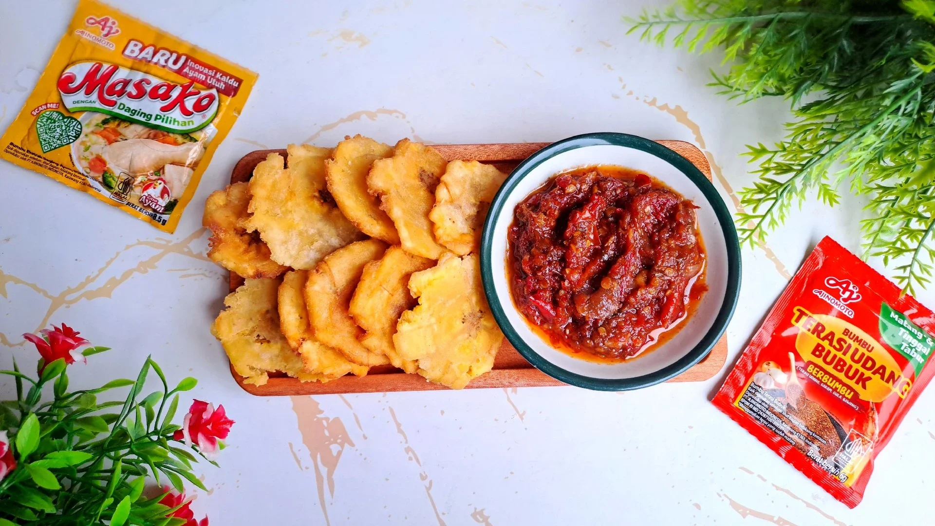 Pisang Peppe Sambal Terasi ala Ajinomoto®