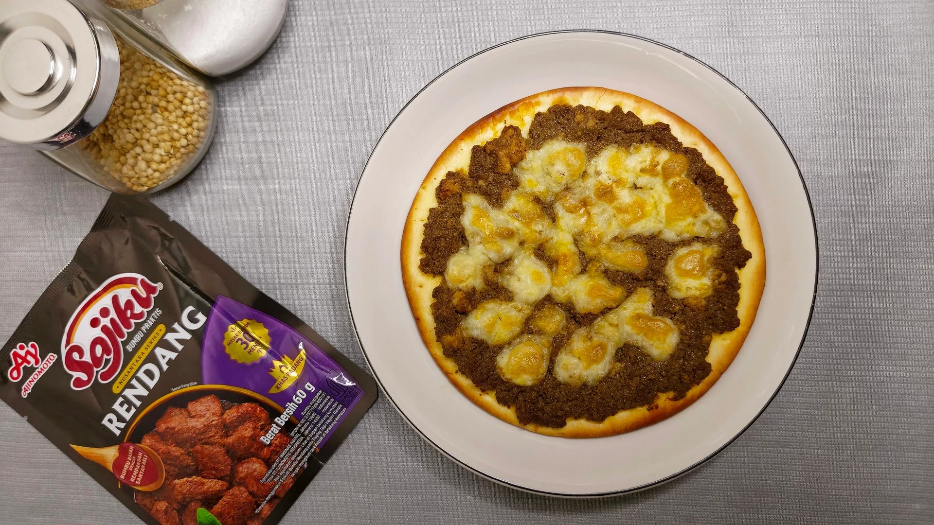Pizza Rendang