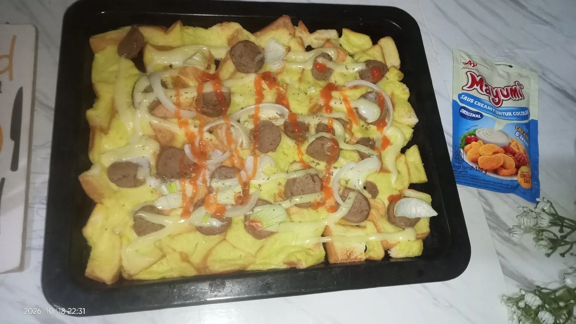 Pizza Roti Panggang Mayumi 