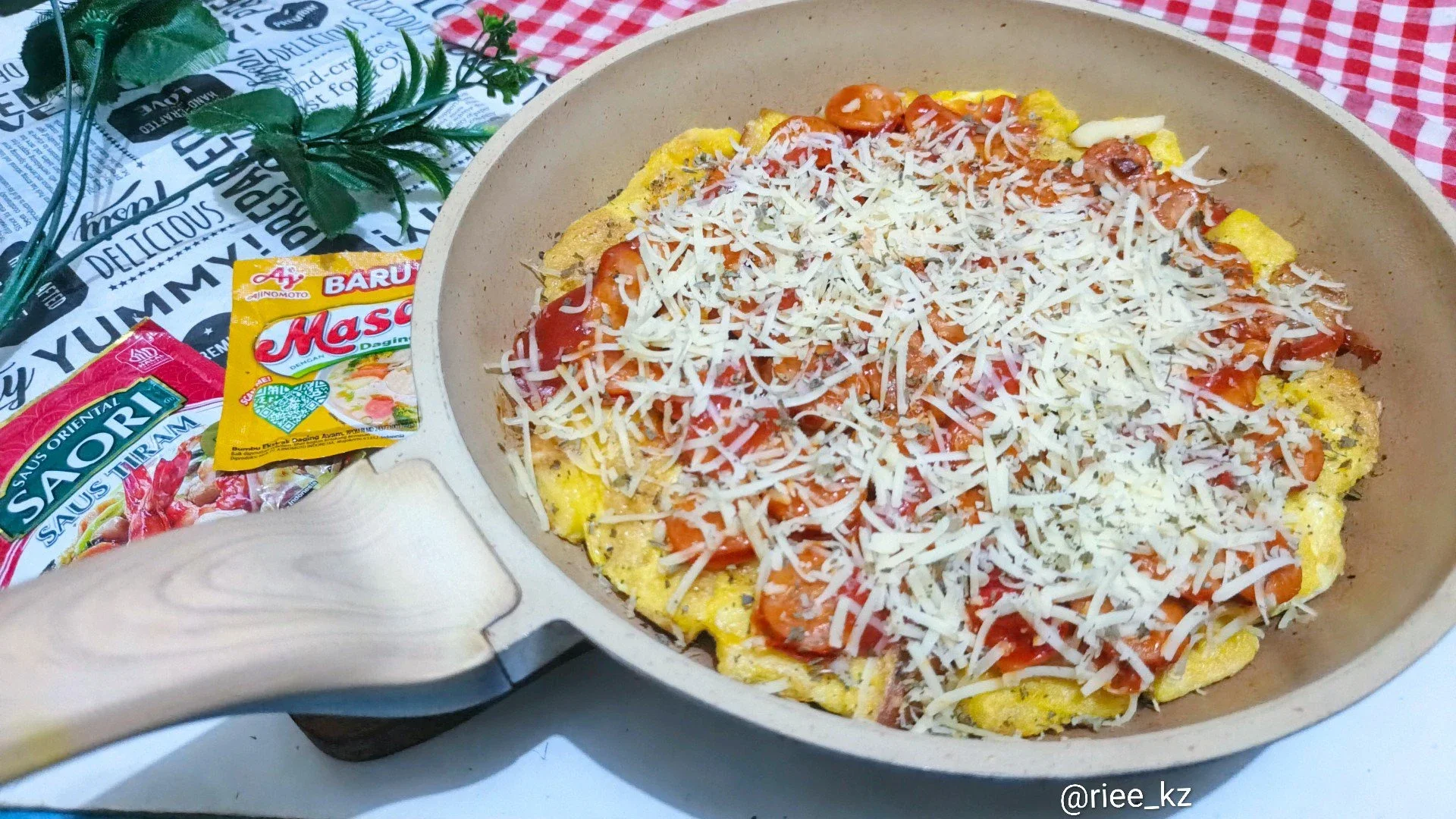Pizza Roti Tawar