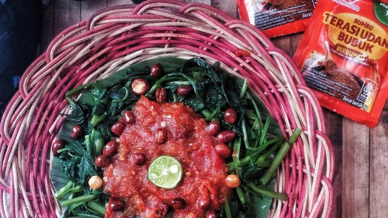 Plecing Kangkung Bumbu Terasi Udang #NikmattanpaDrama