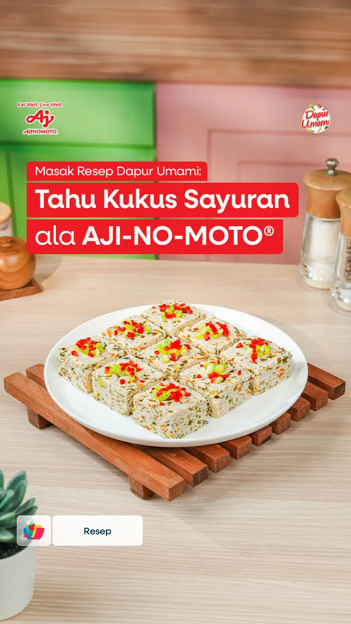 Tahu Kukus Sayuran Ala AJI-NO-MOTO®