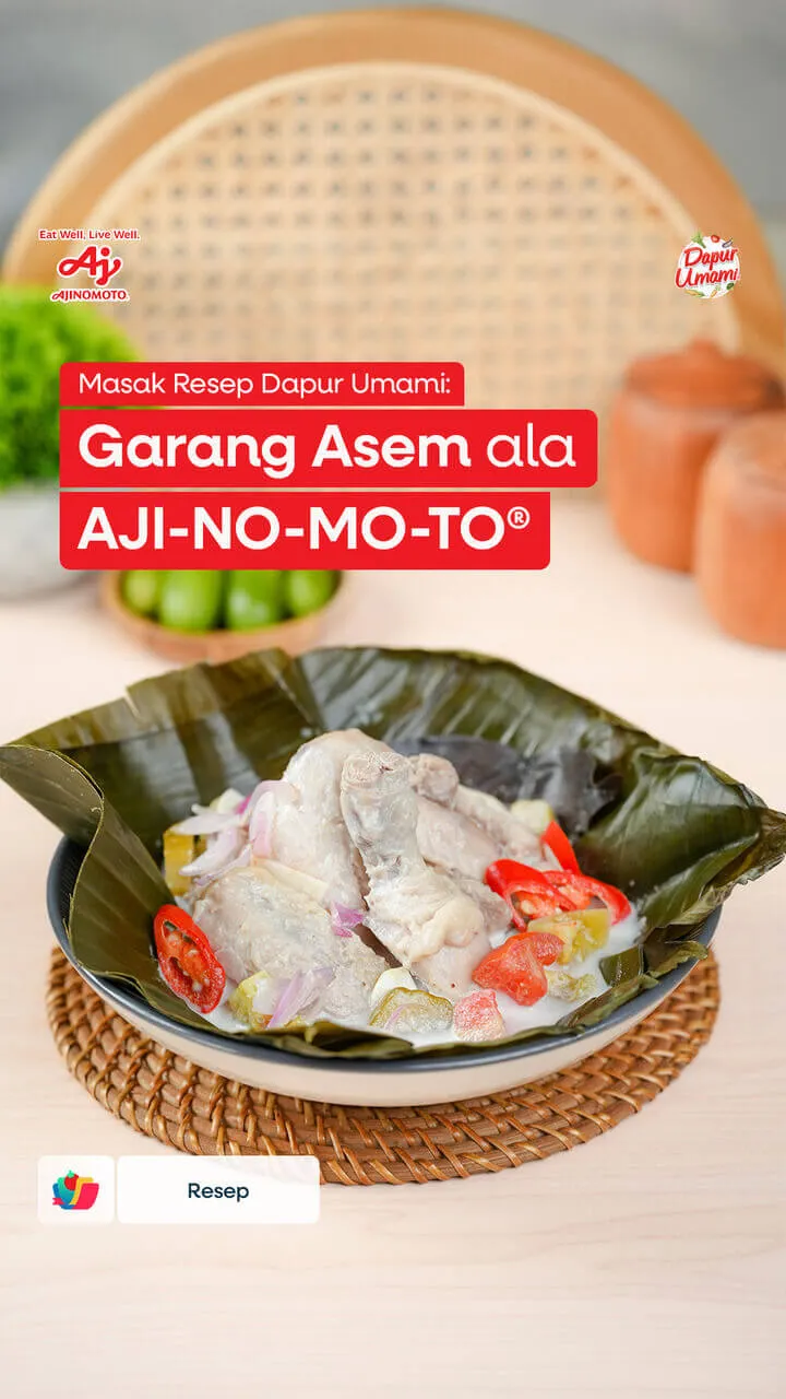 Garang Asem ala AJI-NO-MOTO®