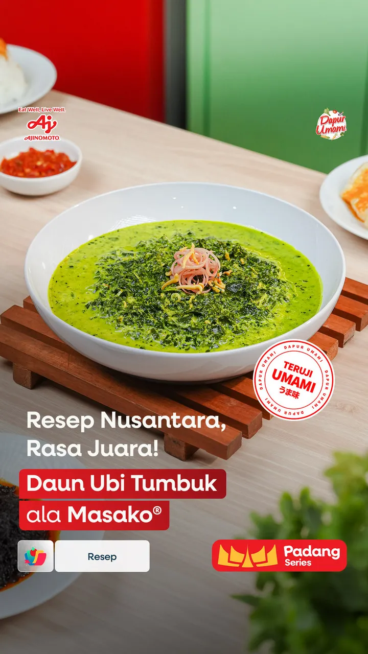 Daun Ubi Tumbuk ala Masako®