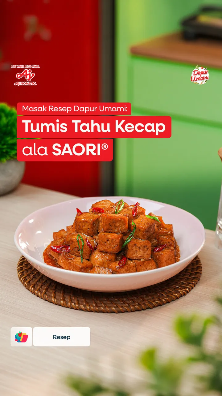 Tumis Tahu Kecap ala SAORI®