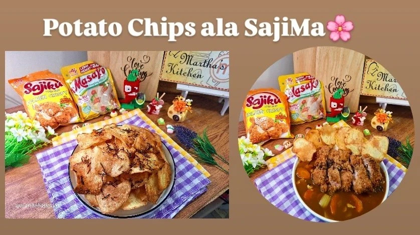 Potato Chips ala SajiMa 🌸 #KentangJadiBintang