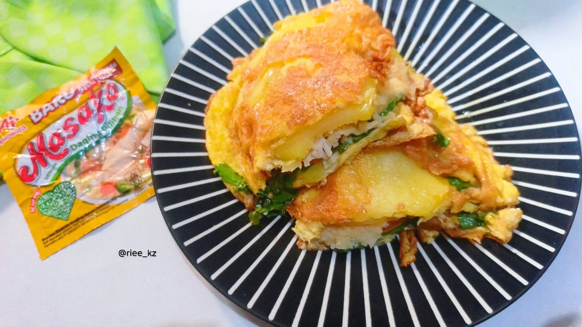 Potato egg cheese 