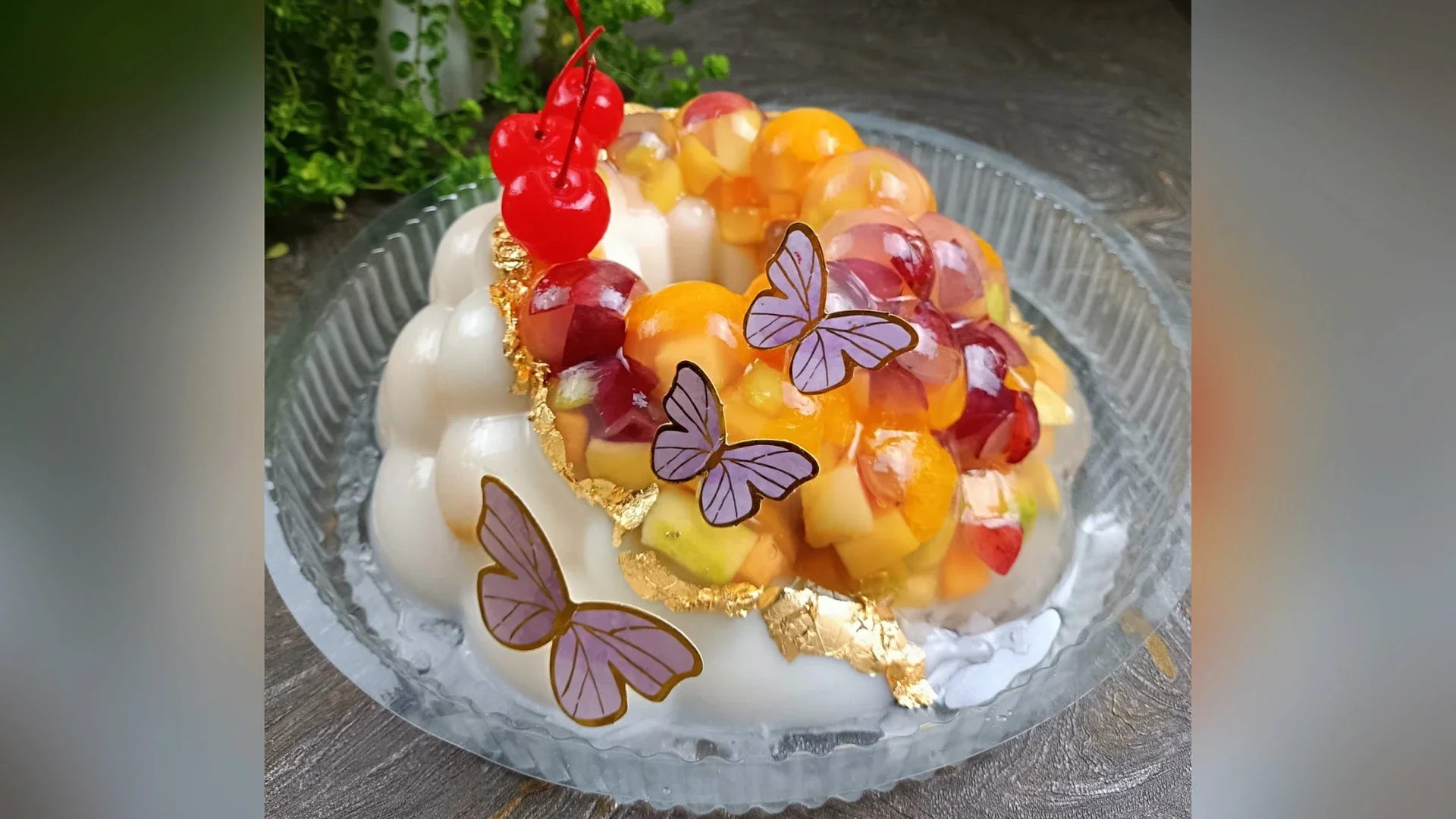 Pudding Buah ala ajinimoto