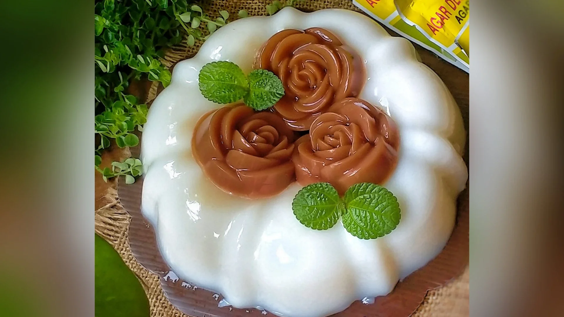 Pudding Coco Leci ala Ajinomoto