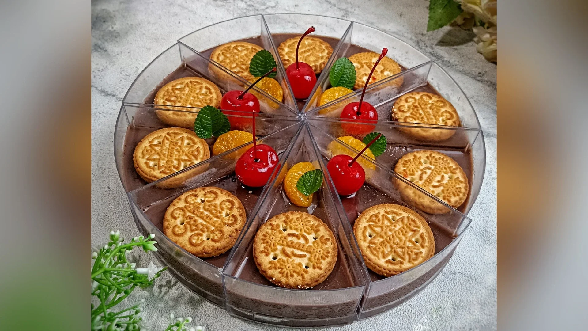 Pudding cokelat ala AJINOMOTO
