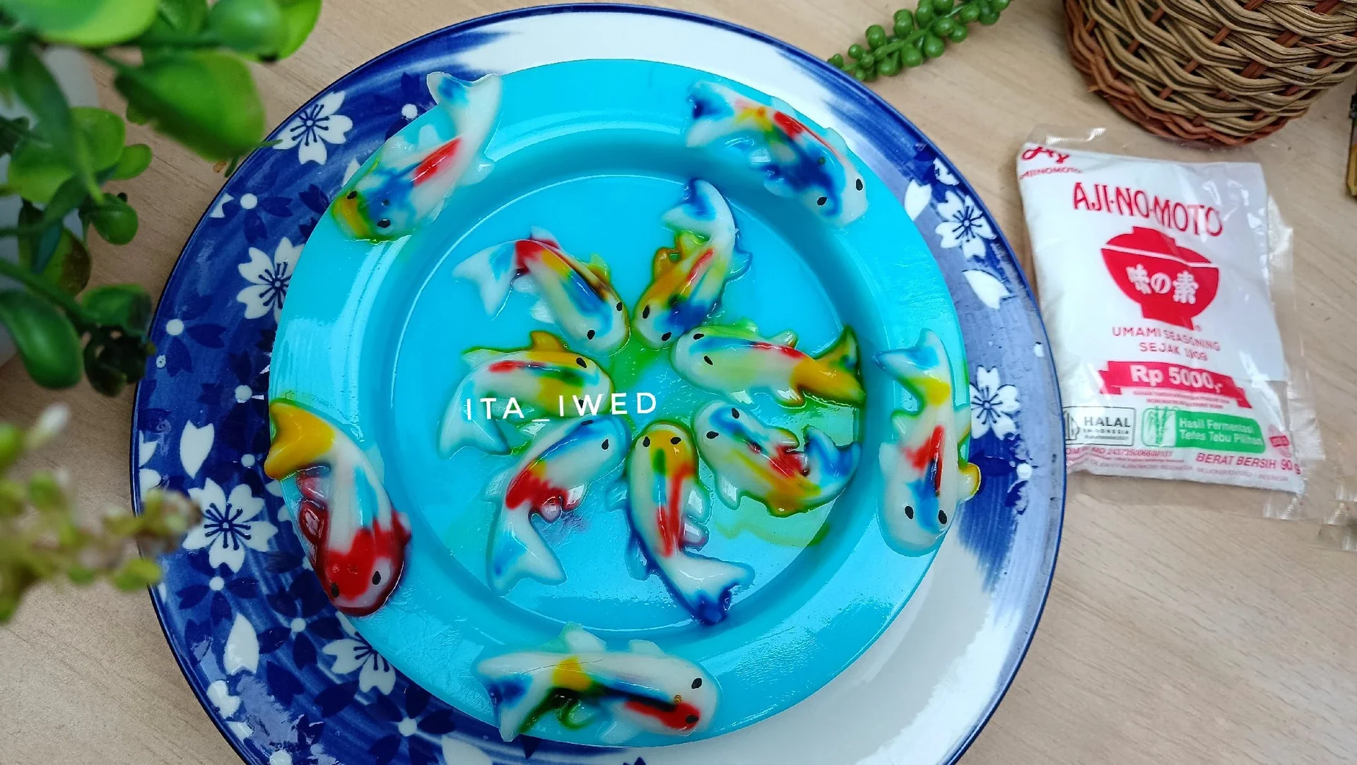 Pudding ikan ala ajinomoto