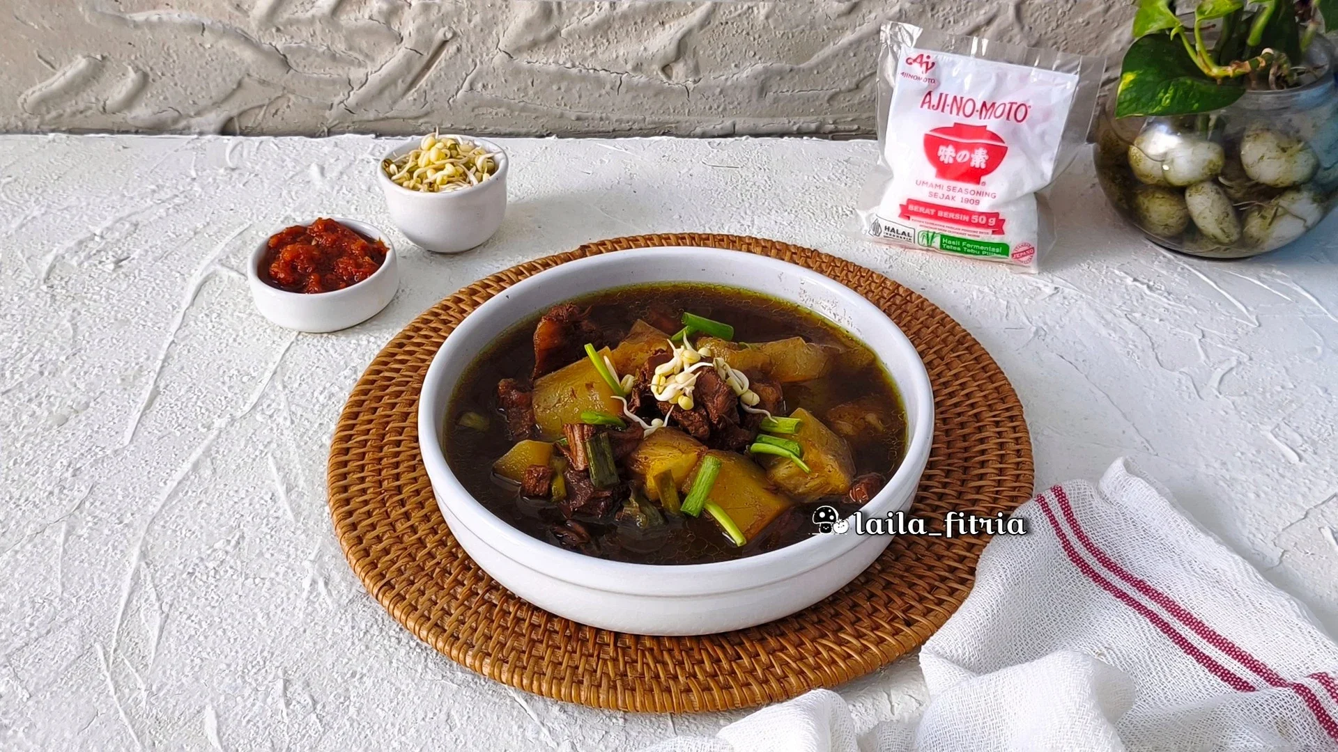 Rawon Blonceng ala Ajinomoto #PestaRasaMerdeka