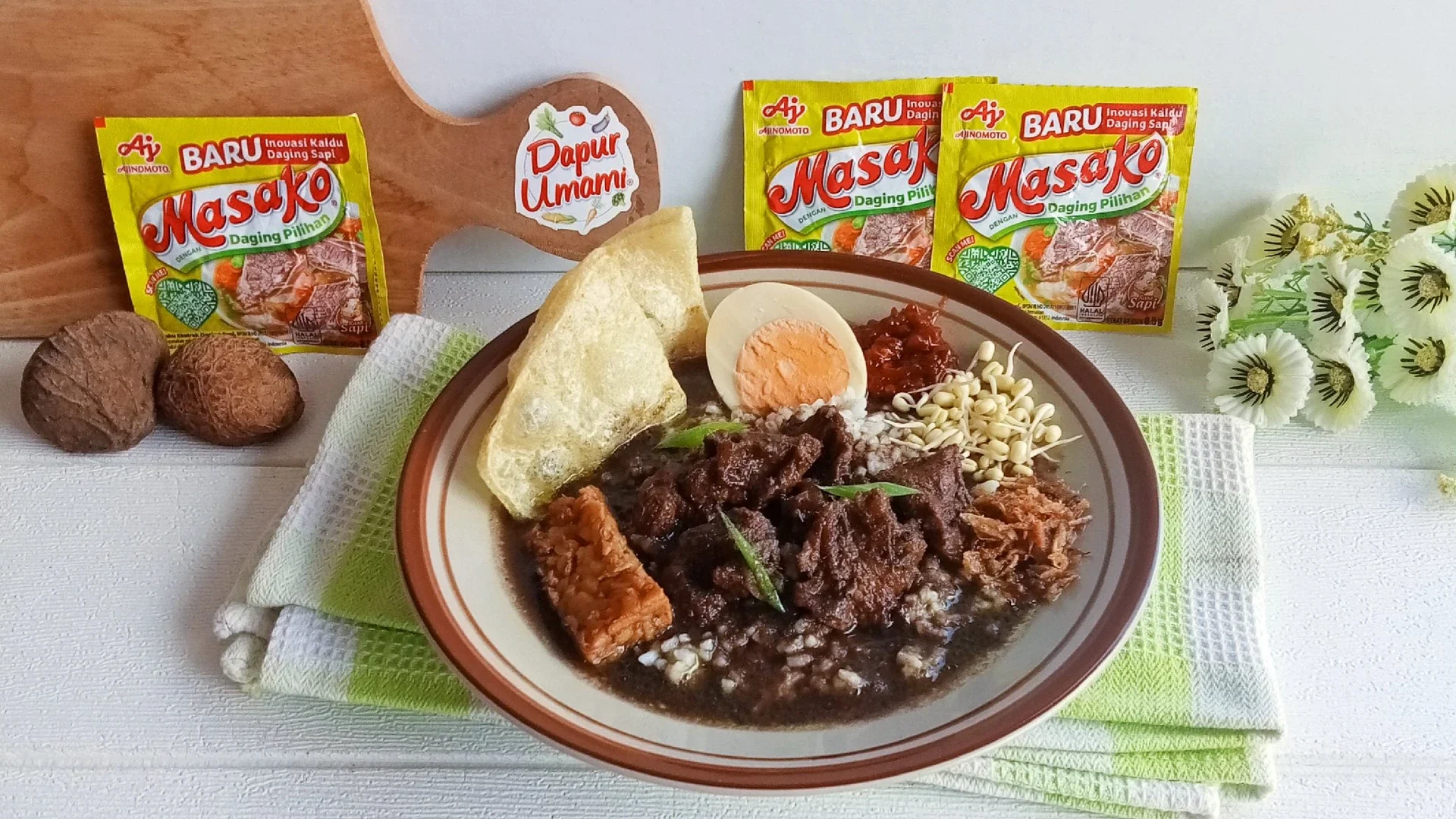 Rawon Daging Sapi Masako
