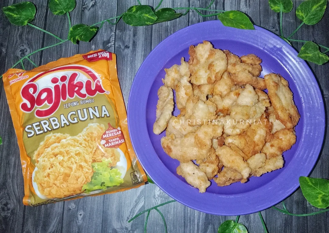 Recook Ayam fillet crispy sajiku