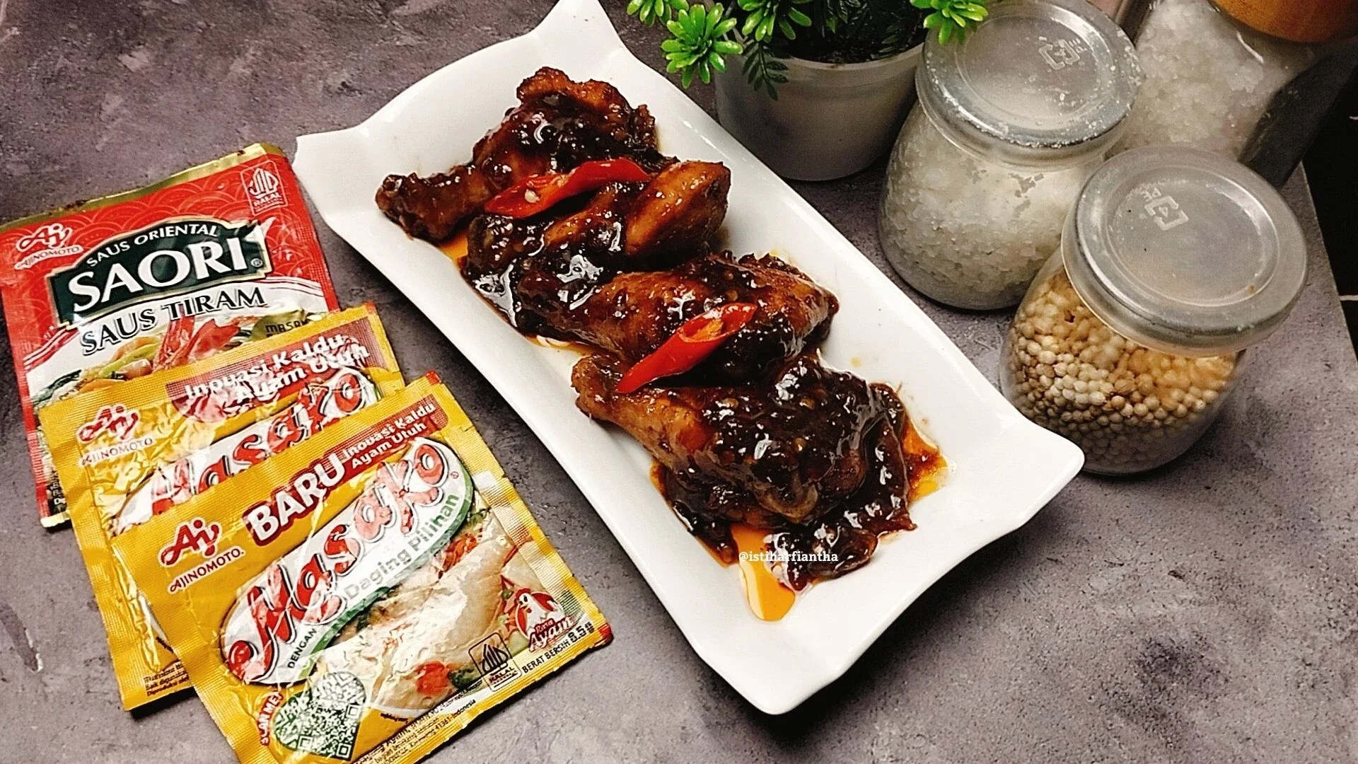 Recook Ayam Gongso ala Masako®