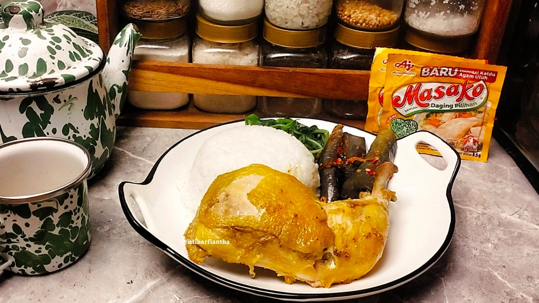 Recook Ayam Goreng Basah ala Masako®