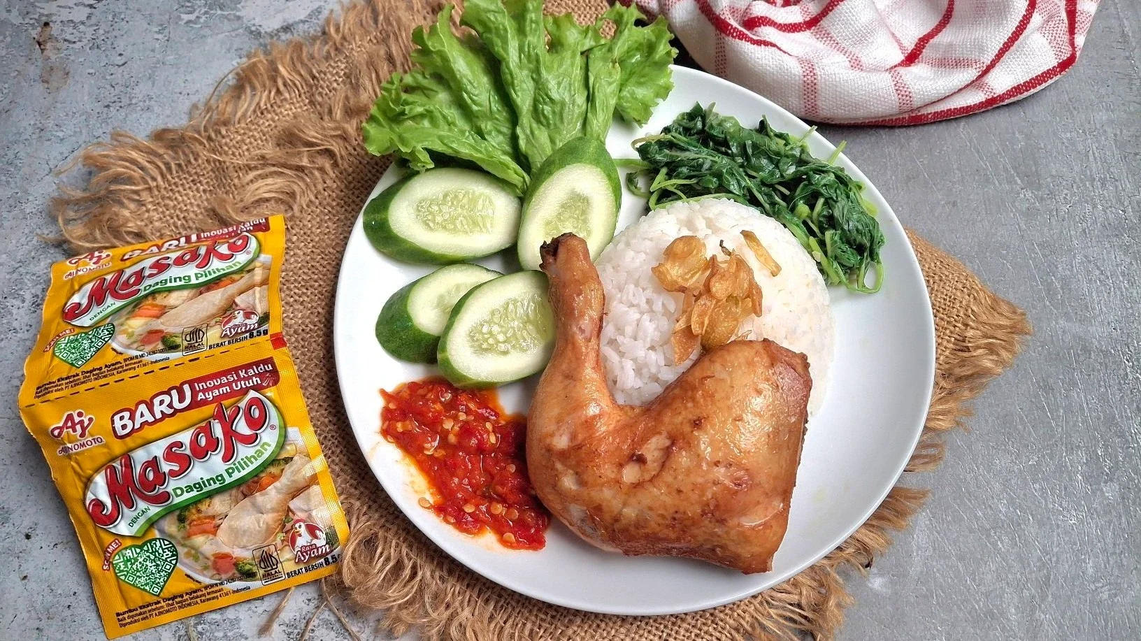 Recook Ayam Goreng Basah ala Masako®