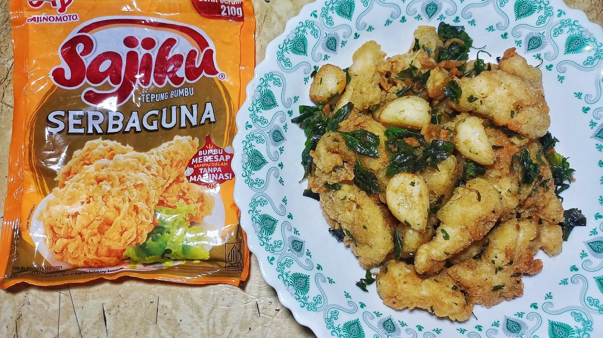 Recook Ayam Goreng Kemangi ala Sajiku®