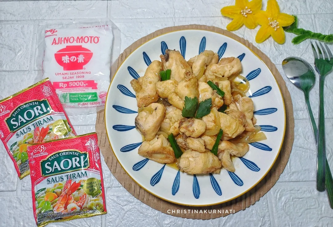 Recook Ayam Goreng Mentega Jamur ala AJI-NO-MOTO®